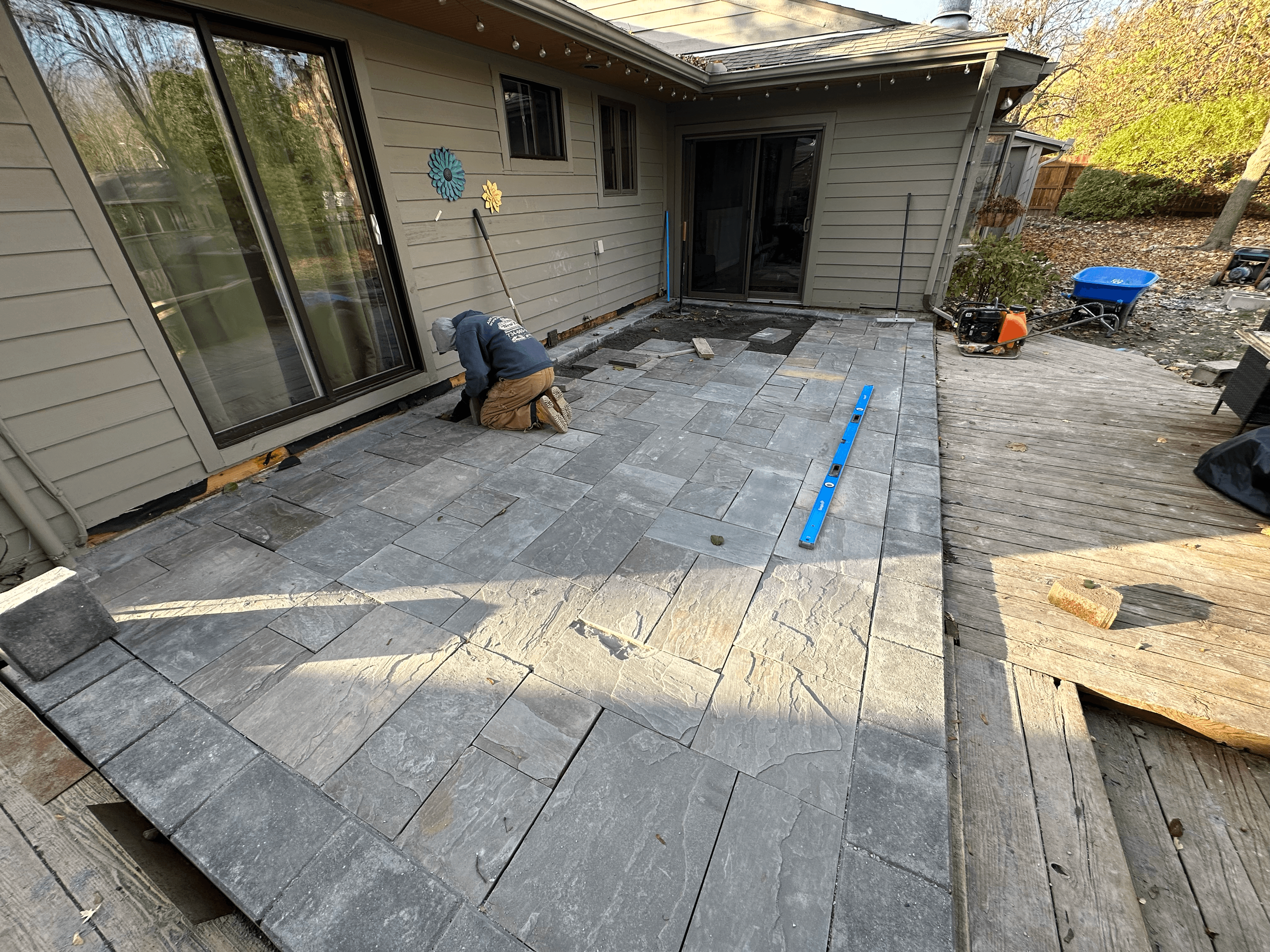 Paver Walkway