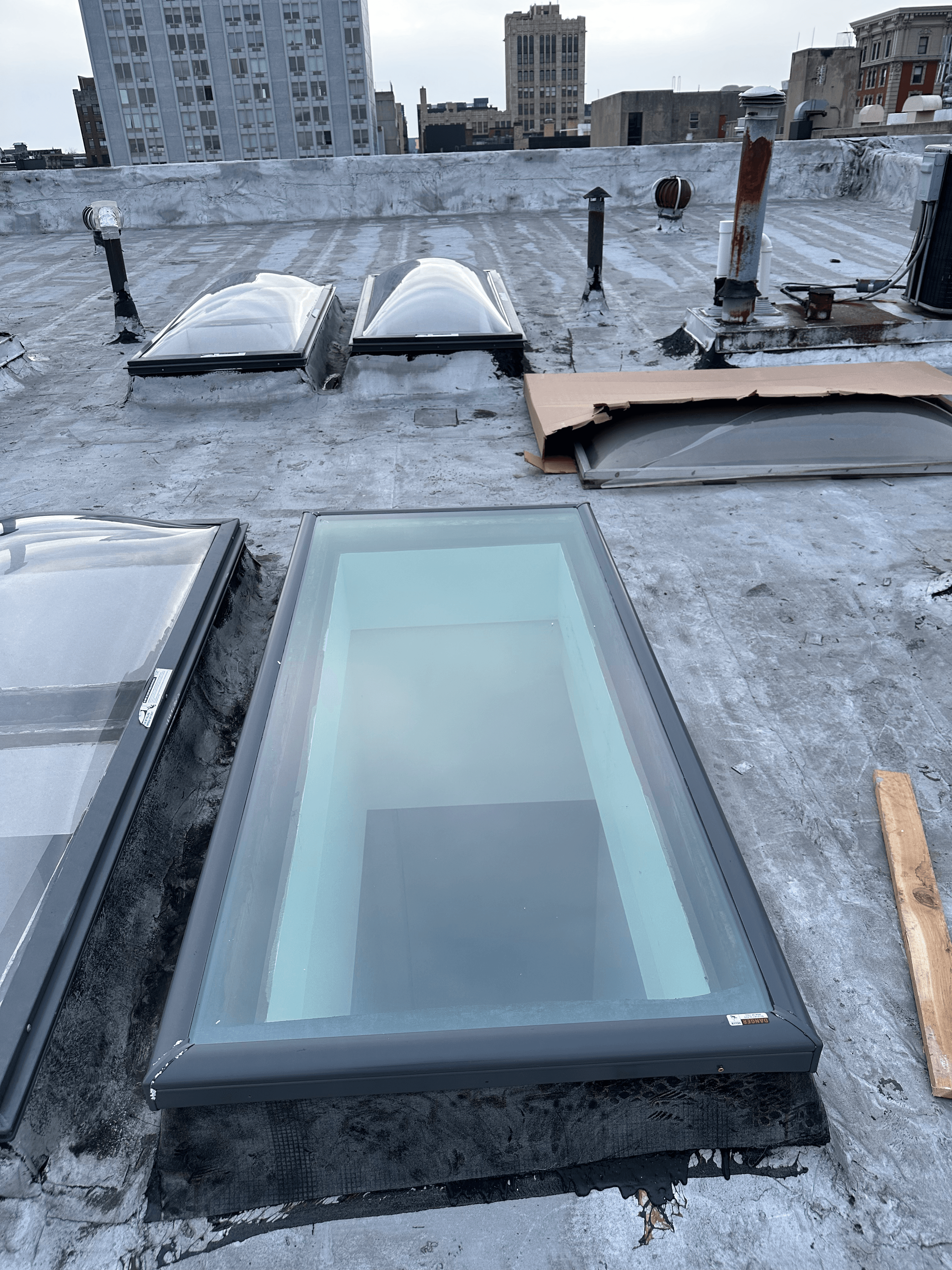 Completed skylight